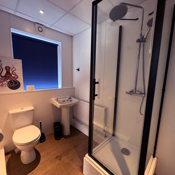 private bathroom