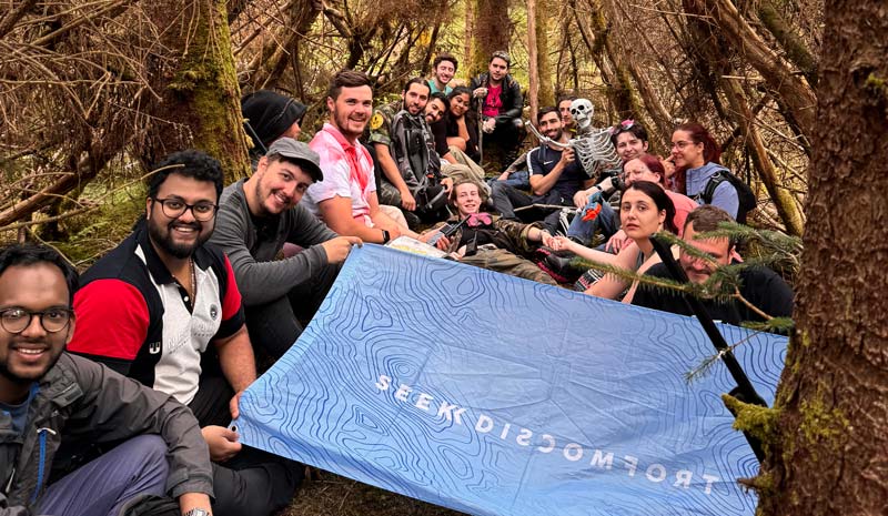 seeking discomfort group photograph